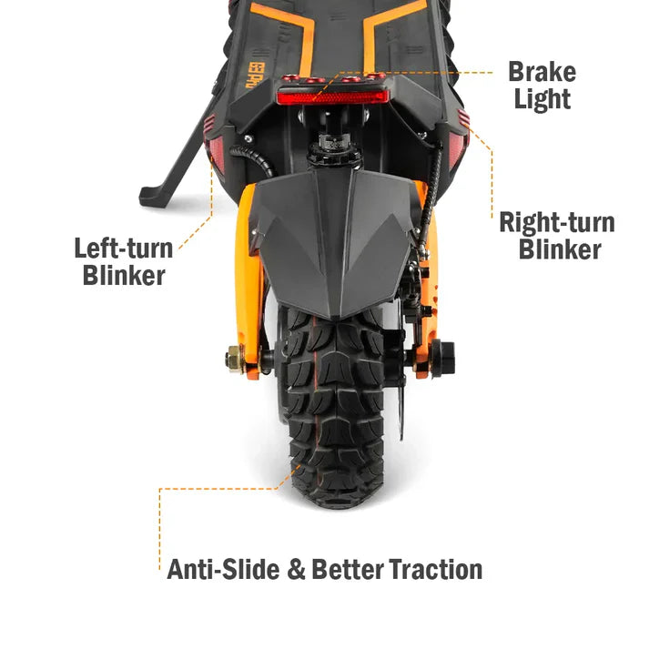 Ultra Premium Dual Drive 1200W Motor Off-Road Scooter | 65KM/H Max Speed